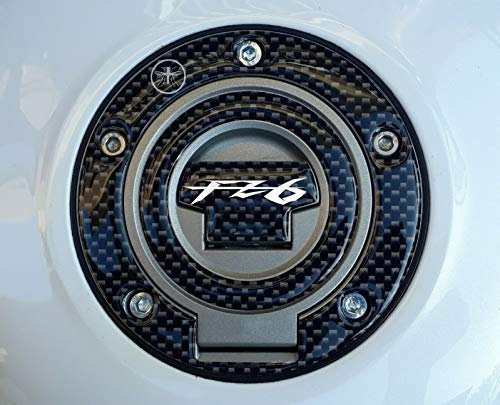 labelbike - Adesivo in Resina 3D Decorazione e Protezione di Moto Tappo Serbatoio compatibile con YAMAHA FZ6