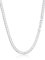Silvora Silberkette Herren 925 Silber Panzerkette 5mm Ultradünne Damen Kubanische Kette Silberfarben Damen Kubanische Kette Damen Choker 36cm Feine Silberkette