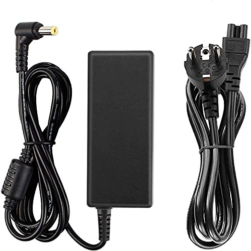 65W Acer Laptop Ladegerät,19V 3,42A für Acer Aspire ES1-511 7560 SB416 AS7750 6423 V5 V7 V3 R3 R7 S3 M5 (alle Modelle) Steckdose 5,5 mm x 1,7 m