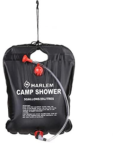 Ruluti 1 stück Wasserträger Outdoor Camping Dusche Sack Solarheizung Camping Duschbeutel für Strand Schwimmen Wandern 20L