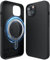 elago Silicone Magnetico Custodia Cover Compatibile con iPhone 13 Case (6.1), Magneti Incorporati, Silicone Premium, Antiurto, Compatibilie con MagSafe Accessori (Nero)