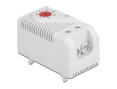 Delock Thermostat with NO contact for top-hat rail