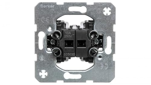 One.Platform Doppeltaster gemeinsame Eingangsklemmen 535035 Hager Polo 4011334430179