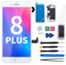 for iPhone 8 Plus Screen Replacement with Home Button White 5.5