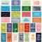 MWOOT 90 Pcs Motivations Zitat Notizkarten, Ermutigungs Grußkarten für Schule Arbeitsplatz Geschenke, Mini Inspirations Dankeschön Geschäftskarten für Studenten, Lehrer, Kollegen (30 Styles)
