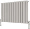 Radbliss Horizontal Flat Panel Radiator 600x884mm White Double Design RAD Central Heating