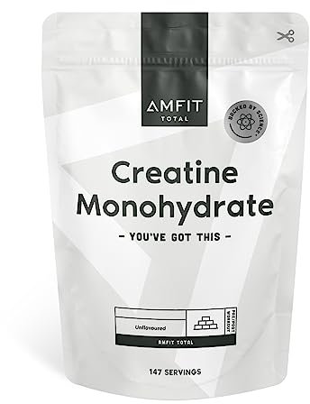 Amfit Nutrition Micronized Monohydrate de créatine - 500g, 147 portions