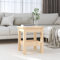 ZQQLVOO Sofatisch Nachttisch Betttisch Laptoptisch Couchtisch 35x35x40 cm Massivholz Kiefer Geeignet für Wohnzimmer Schlafzimmer Büro