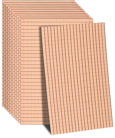 sourcing map 7200 PCS Glass Mirrors Disco Ball Tiles Self-Adhesive Rose Gold Mirror Mosaic Tiles 5 x 5mm for Disco Ball, DIY Craft, KTV Decoration 12 Sheet