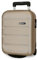 Roll Road Flex Valigia da cabina beige 31 x 40 x 20 cm Rigida ABS Chiusura a combinazione laterale 33 L 2,46 kg 4 ruote doppie bagaglio mano sotto il sedile, Beige, Taglia unica, Valigia cabina