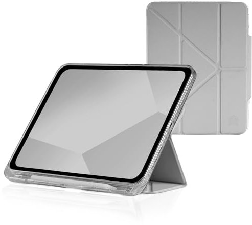 STM Goods OPP - Custodia protettiva per iPad di 10a generazione con innovativa cover magnetica origami, sottile, supporto integrato per Apple Pencil - perfetta per viaggi, adolescenti, streamer e