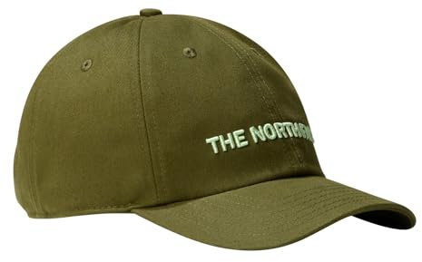 The North Face Roomy Norm Baseballkappe Forest Olive-Misty Sage-Horizontal Logo Einheitsgröße