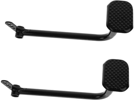 CRILSTYLEO 2 Stück Brems Kart Pedale Go Kart Zubehör Ersatz Go Kart Kart Teile Dreiradpedal ATV Kart Zubehör Pedalbaugruppe Go Kart Teile Go Kart Pedal Metall