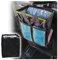 GTLM Hängender Auto-Mülleimer,Multifunktionaler Mülleimer Auto/Auto-Organizer mit Aufbewahrungsnetz für Auto Wohnmobil Küche,Verschließbar Auto Zubehör Innenraum Automülleimer