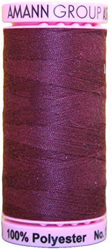 Zwirn 100% Polyester ASPO PES 120 Amann bordeaux 500 m (0111)