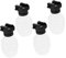 Cabilock 4 Sets Seifenblasenflasche Ananas Kleine Flaschen Wiederverwendbare Flaschen Perlen Aufbewahrungsflaschen Perlenbehälter Kleine Flasche Kunststoff Kleine Perlenbehälter