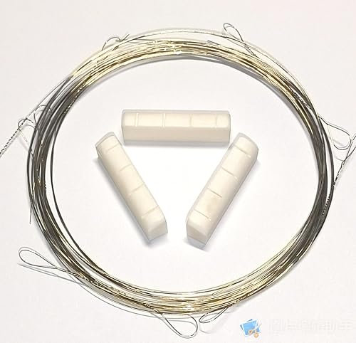 10 PCs 1st A .009 Banjo Strings Single Steel Plain Loop Plus 3 PCs Bone Nuts 30x6x9.0-9.0