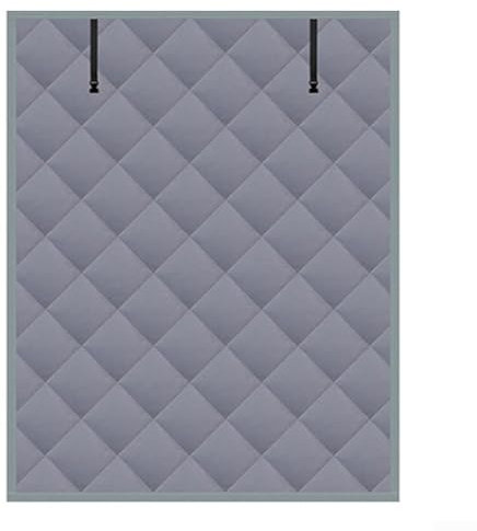 Kit d'isolation de fenêtre de rétention de la chaleur pour protéger votre maison contre les rudes pendant l'hiver (119,4 x 160 cm)