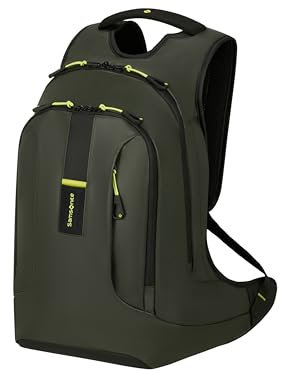 Samsonite Paradiver Light - Laptoprucksack L+ 15.6 Zoll, 48 cm, 24 L, Grün (Jungle Green)