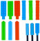 heavenlife 9 Pcs Bleistift Topper, 3 Arten Kauaufsatz Stifte für Kinder Erwachsene, Silikon Kaukette Jungen Mädchen, Bleistiftaufsatz für Besondere Orale Motor Needs (Rot+Blau+Grün)