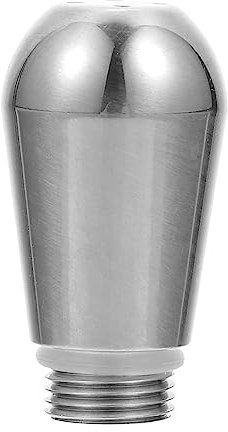 VINTORKY 1Pc Kaffeemaschinendüse Kaffeemaschinenzubehör Dampfaufschäumer Kaffeemaschinenauslauf Kaffeemaschinenzubehör Milchersatz Silber Edelstahl