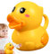 Arrosoir pour - Arrosoir-Jouet Design Canard Jaune,Récipient Canard Jaune avec Buse, Cruche et Seau pour Jardin, Fleurs, Salle de Bain, Plage et Jardinage d'Intérieur