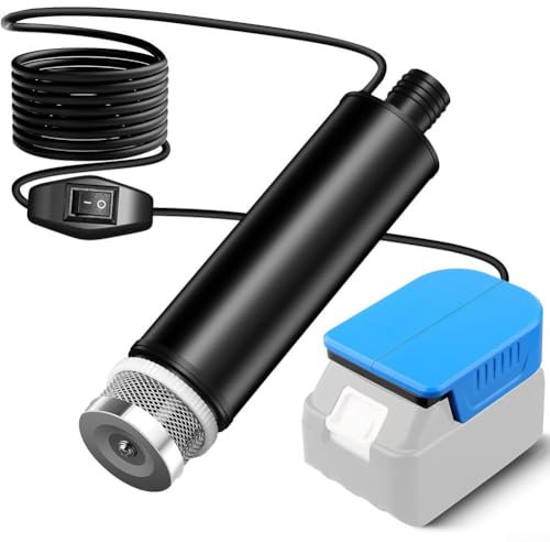 Wasserumfüllpumpe kompatibel mit Bosch/für 18V perfekt für effiziente Wasseraufgaben im Pool und Garten (für BAT622)