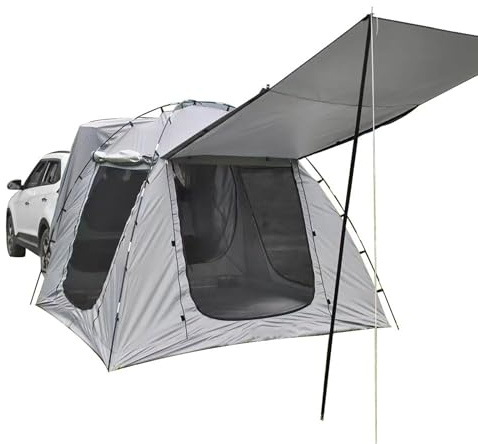 AAXgy Wasserdichtes Heckzelt für J-eep Compass 2006-2025 MK MP, Autozelt Mit Sonnenschutz, Einfach Aufzubauen, Ideal für Camping, Reisen Und Outdoor Aktivitäten