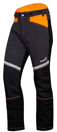 Treehog TH250 Chainsaw Trousers – Regular Fit – Class 1 (20m/s) Protection – EN ISO 11393-2 Certified – Type A Front Protection