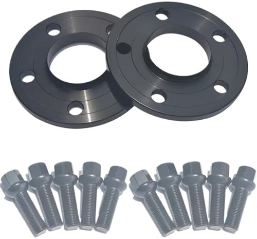 Spurplatten 2PCS 15mm PCD 5x112 Nabe-zentrische Distanzscheiben Adapter Rad Spacer Dichtung 57,1mm Kompatibel Mit VW Für Passat T4 Für Golf 5 Für Tiguan