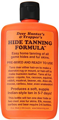 NW Trappers Deer Hunter's and Trapper's Hide and Fur Tanning Formula, 8 oz