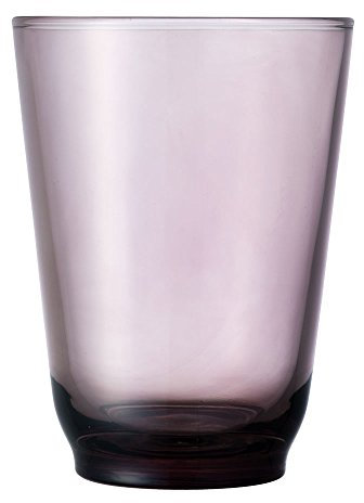 Kinto 26879 Glass HIBI Tumbler, 11.8 fl oz (350 ml), Purple