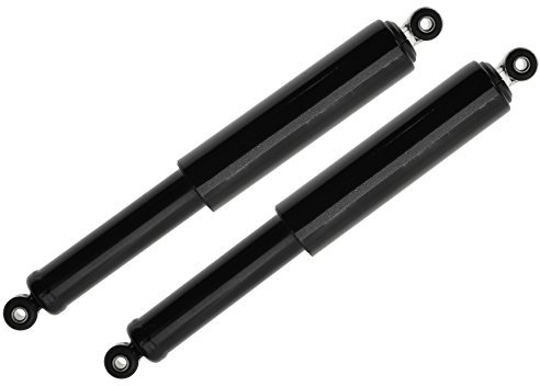 Ost2rad Stoßdämpfer, lang, Paar, für hinten, schwarz, Motorroller, Stoßdämpfer