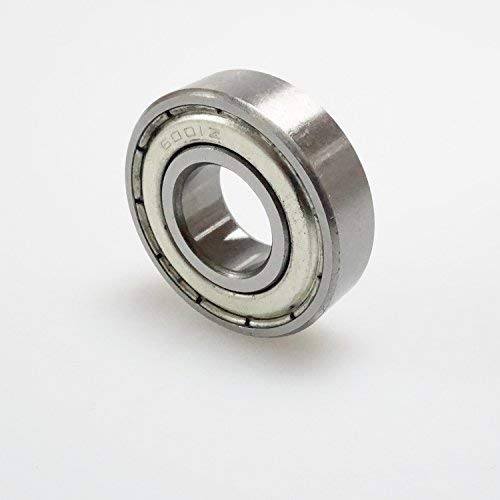 partCore Radial Chromstahl Miniatur RC Kugellager 12 x 28 x 8 mm geschlossen 6001ZZ 180061