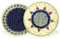 Bunzlauer Teller-Set 21,5 cm (Dekore AHOI Kombi)