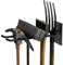 OUUO Garage Storage Organizer for Tool Organization Pack of 4 Heavy-Duty Solid Steel Wall Hanger for Garden Tool Storage - Shovel, Rake Broom Organizer Wall Mount - Overhead Garage Storage Rack