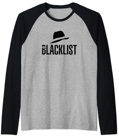 Die Blacklist Hut-Symbol Raglan