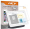 REY 2X Protector de Pantalla para Google Nest HUB 2ª Gen, Cristal Vidrio Templado Premium
