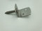 Edelstahl Flechtzaunbeschlag Flechtzaunhalter 40x30x30x2x42x8mm Torx (12)