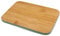 Fackelmann Balance Tagliere Legno Bambù - Piccolo Tagliere in Legno per Cucina per Carne, Pesce e Verdure - Tagliere Moderno con Bordo Colorato - 21x15x0,5 cm, Marrone