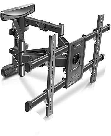 Modern Corner TV Stand Full Motion Swivels Extension Tilt Rotation For Most 37-80 Inch TVs, Adjustable TV Wall Mount Bracket With Max Vesa 600X400Mm Up To 1270 Lbs Heavy-Duty Extension Dual beautiful