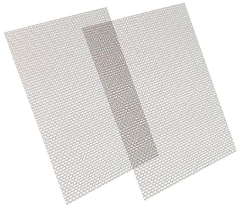 SSRDFU 2 PCS Maglia in Rete Metallica 30 X 21cm - Rete Acciaio Inox Metallica in Acciaio 1mm Fori 20 della Maglia 304 Foglio Filtro Filtrante,per Ventilazione, Sicurezza, Finestra, Giardino