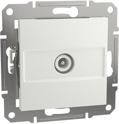 Schneider Electric Asfora EPH3270321D Prise TV encastrée 8 dB SAT 1 sortie Blanc