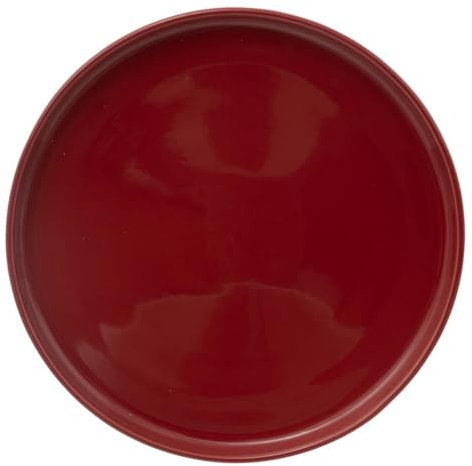 Secret de Gourmet - Set di 6 piatti da portata in ceramica rossa marie d27cm