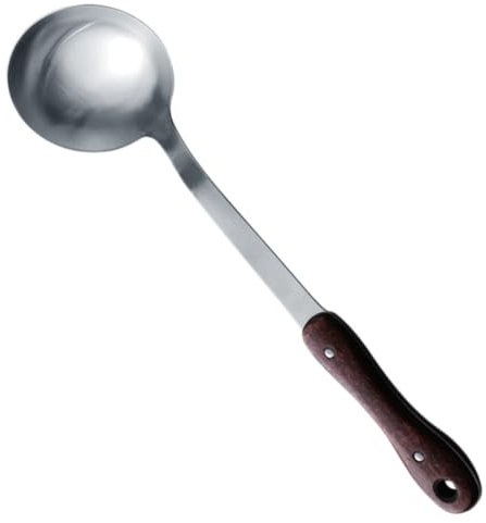 Milisten cucharón de olla caliente cucharón cucharas chinas cucharas soperas cucharas de sopa cuchara de madera sopa de cuchara familiar Espátula cuchara de cocina