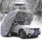 Garage semiautomatico portatile, Parcheggio per capannone per auto pesanti, Copertura per auto pieghevole impermeabile, Garage completo all'aperto ()