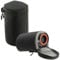 Navitech Black Water Resistant Camera Lens Protective Case Pouch - Compatible with Sony E 70-350mm f/4.5-6.3 G OSS Lens