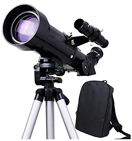ZSLBGUYIAD Teleskop, astronomisches Refraktorteleskop, Stativ und Sucherfernrohr – tragbares Reiseteleskop. Das für einen Jungen Astronomen für Kinder und Anfänger gut