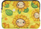 Laptop Sleeve Case 15-16 Inch Concise Laptop Cases Happy Sunflower Yellow Case with Zipper for Work Journey