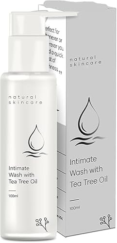HK 3.38oz Intimate Hygiene Wash with Tea Tree Extracts, 100 Ml